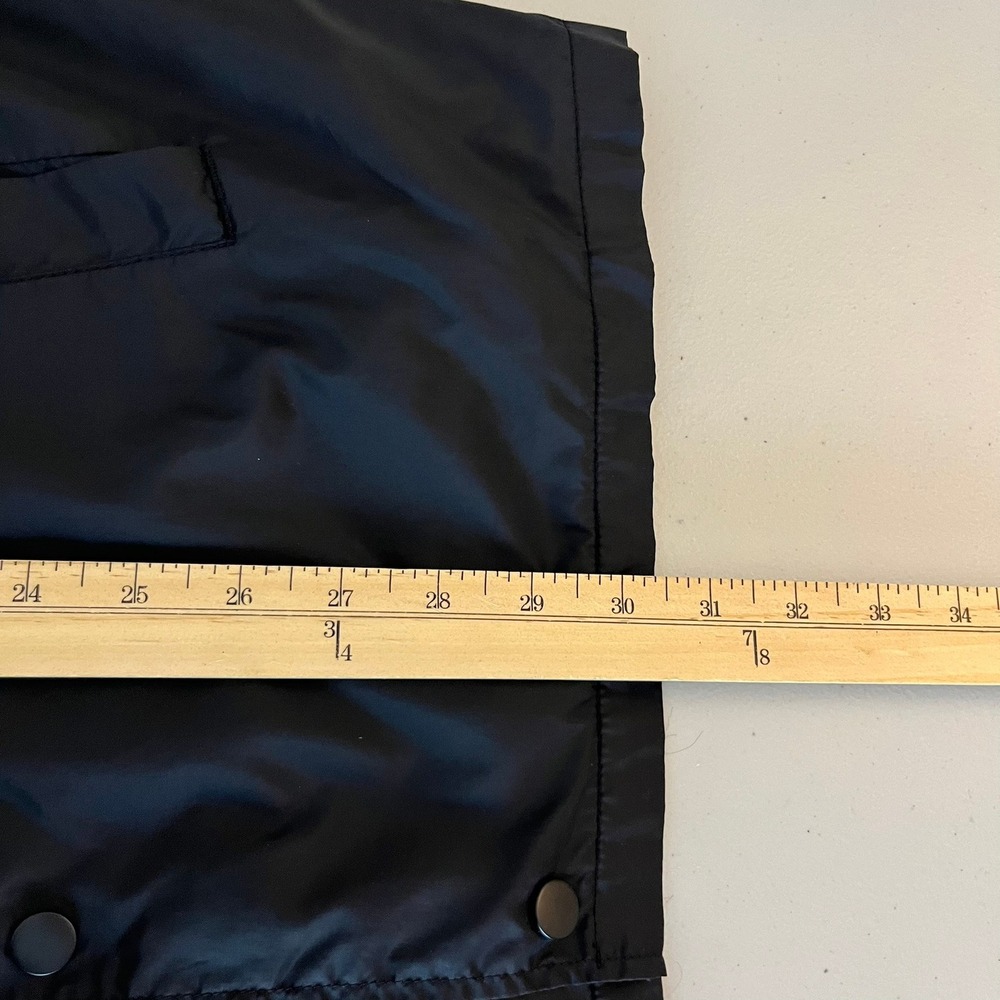 Matix Compton Surf Club LA Coaches Jacket Black Mens XL Nylon Snap Front - Picture 7 of 14